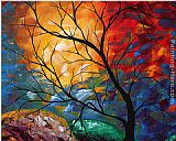 Dreams Paintings - Jeweled Dreams by Megan Aroon Duncanson
